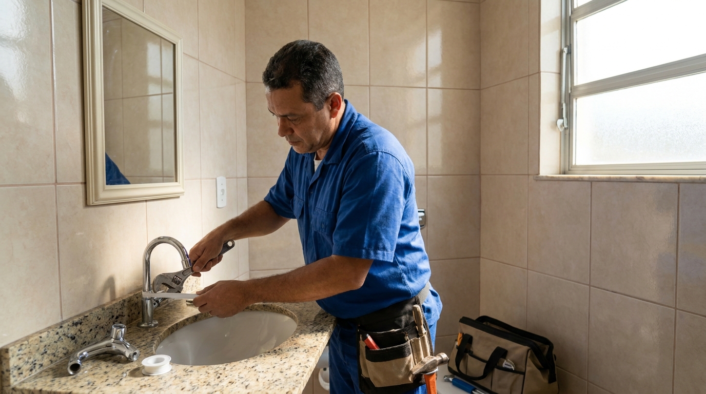 Ajustes em Torneiras no Codim, Campos dos Goytacazes‑RJ